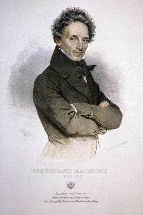 Retrato de Ferdinand Raimund
