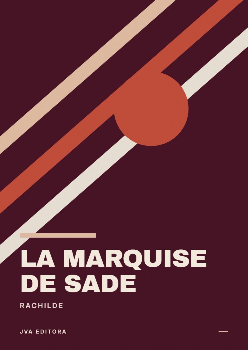 Portada de La Marquise de Sade