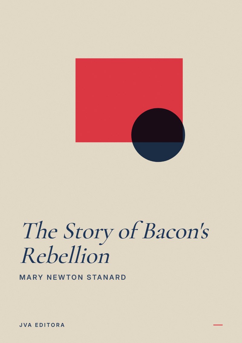 Capa de The Story of Bacon's Rebellion