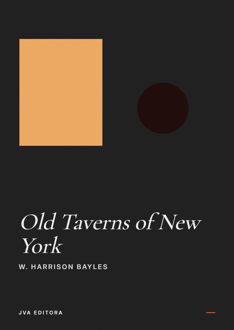《Old Taverns of New York》封面