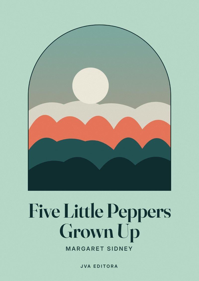 Capa de Five Little Peppers Grown Up