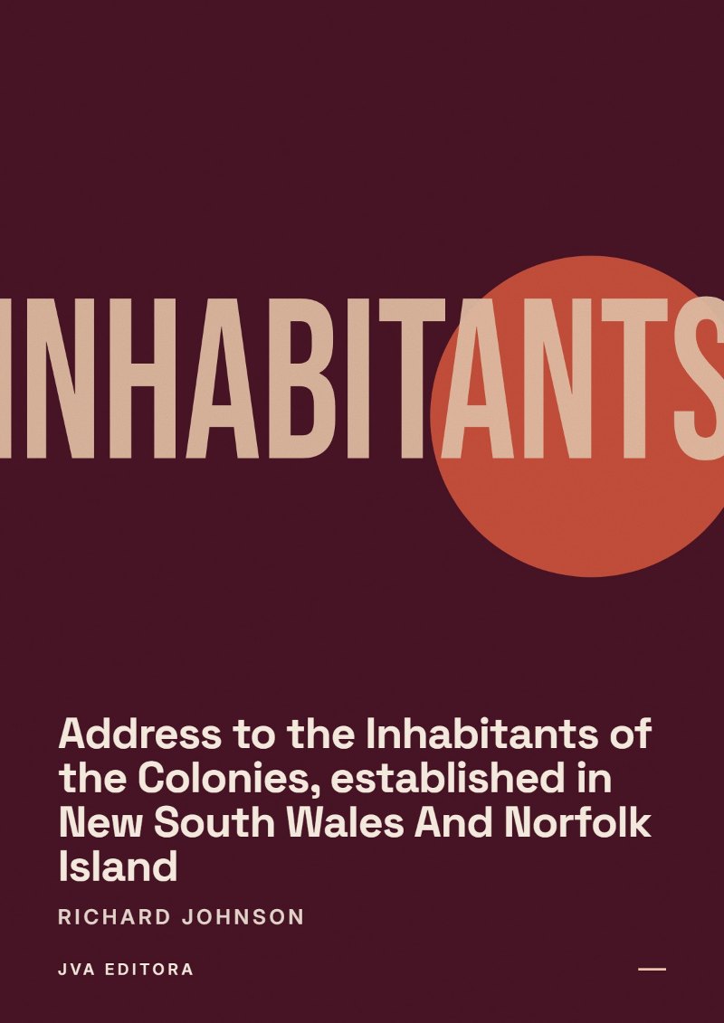 Cover von Address to the Inhabitants of the Colonies, established in New South Wales And Norfolk Island