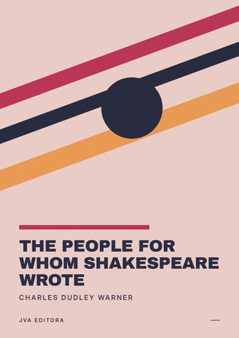 Portada de The People for Whom Shakespeare Wrote