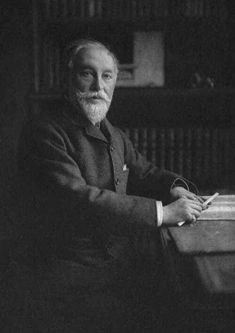 Retrato de Frederic Harrison