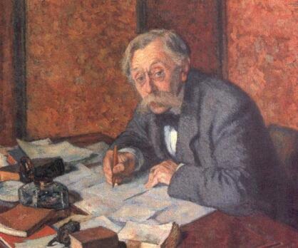 Retrato de Emile Verhaeren