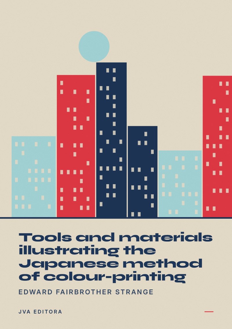 Cover von Tools and materials illustrating the Japanese method of colour-printing