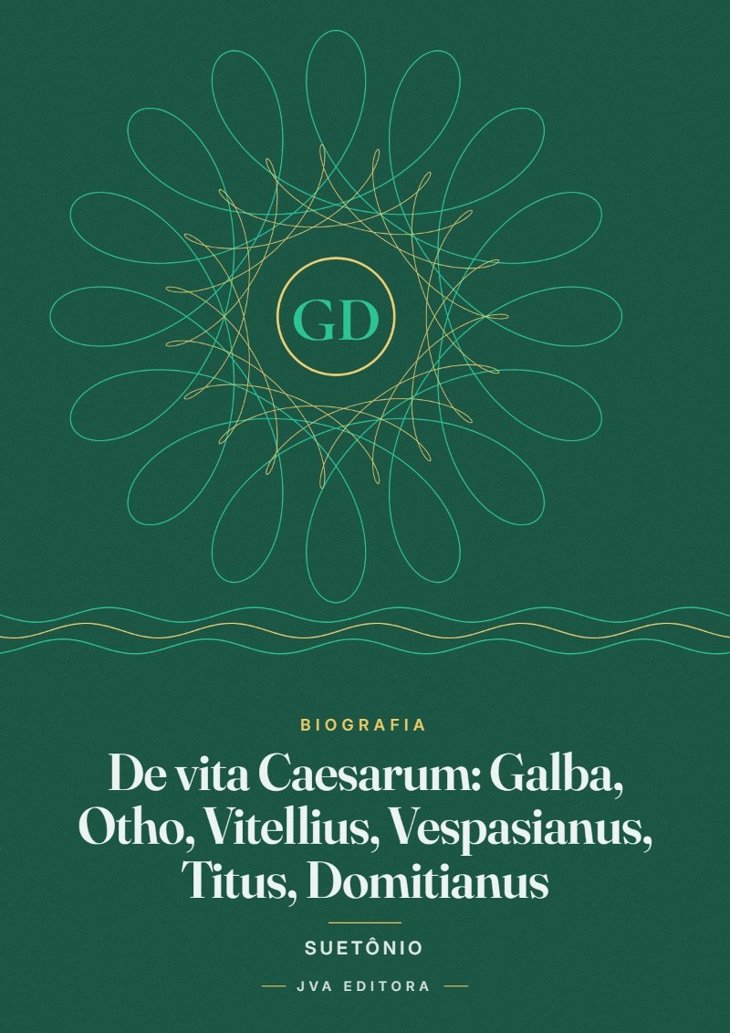 Εξώφυλλο του De vita Caesarum: Galba, Otho, Vitellius, Vespasianus, Titus, Domitianus