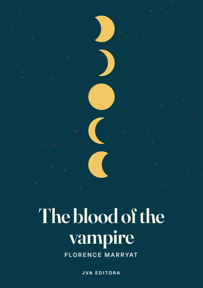 Capa de The blood of the vampire