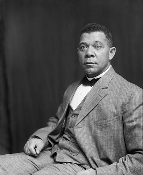 Retrato de Booker T. Washington