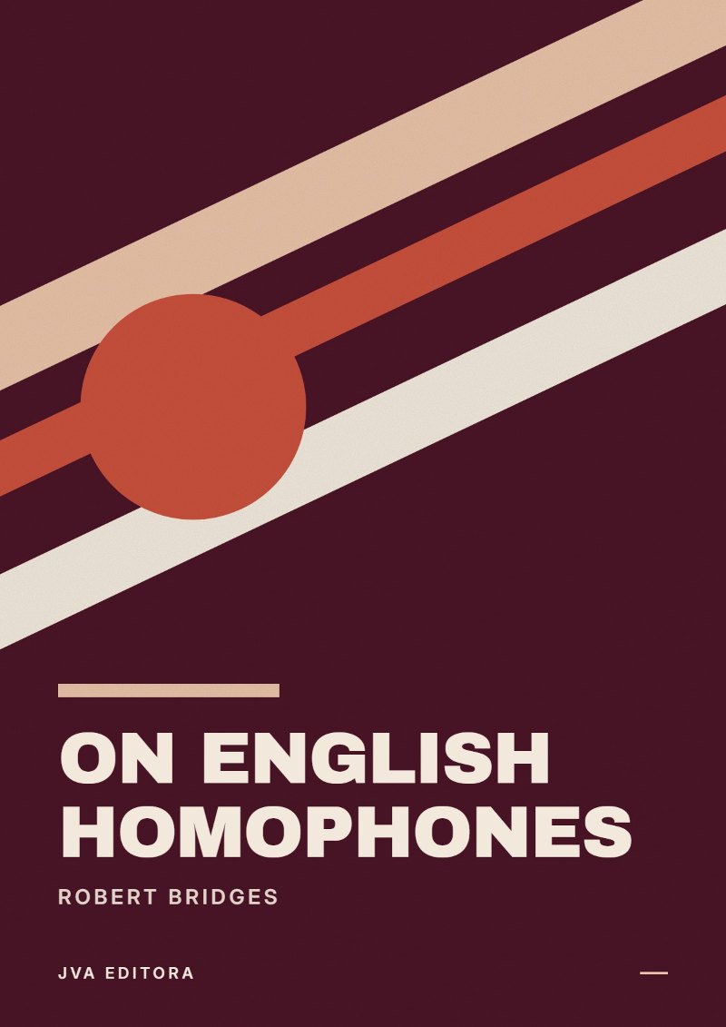 Εξώφυλλο του On English Homophones