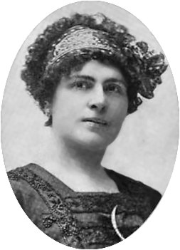 Porträt von Alma Webster Hall Powell