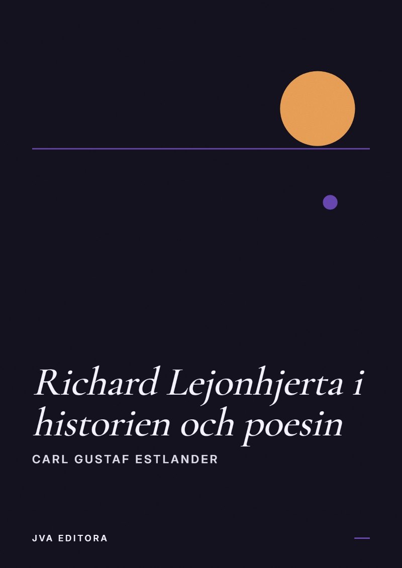 Capa de Richard Lejonhjerta i historien och poesin