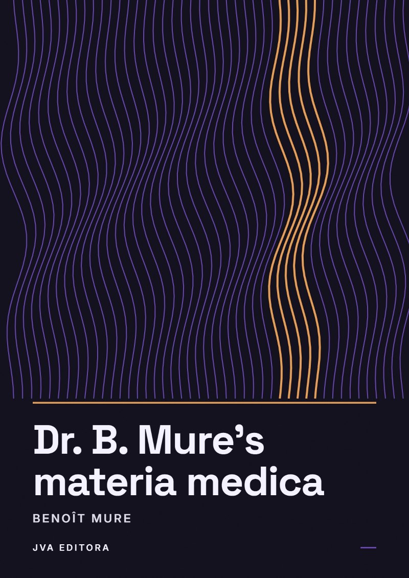 《Dr. B. Mure's materia medica》封面