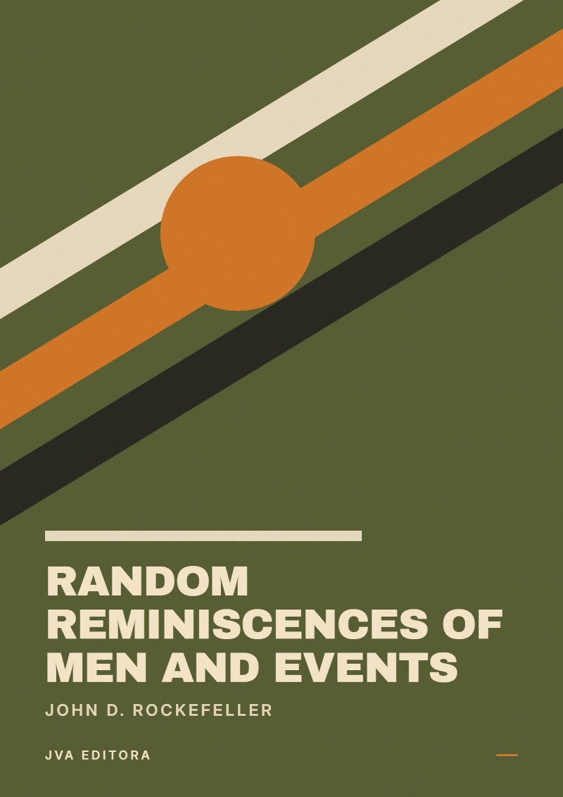 Cover of Random Reminiscences of Men and Events