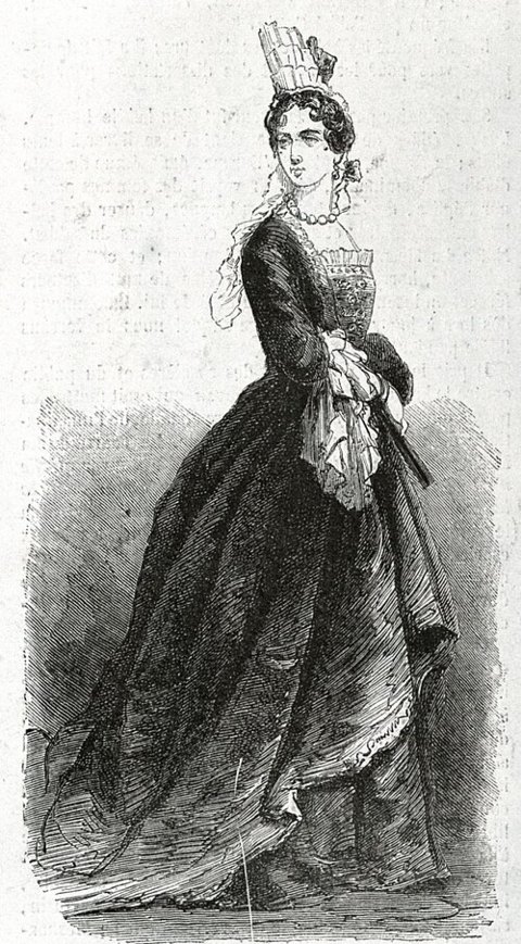 Porträt von François-Timoléon de Choisy