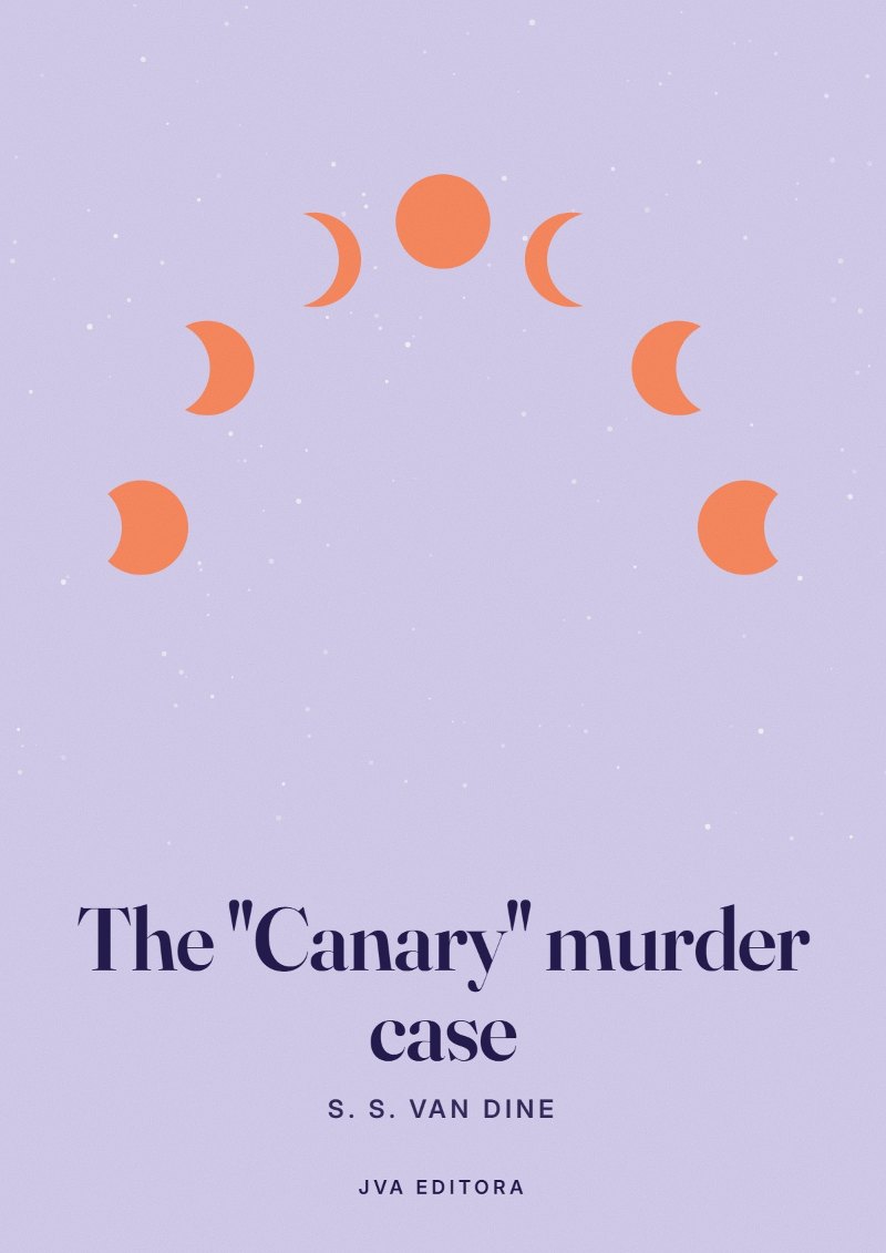 Εξώφυλλο του The "Canary" murder case