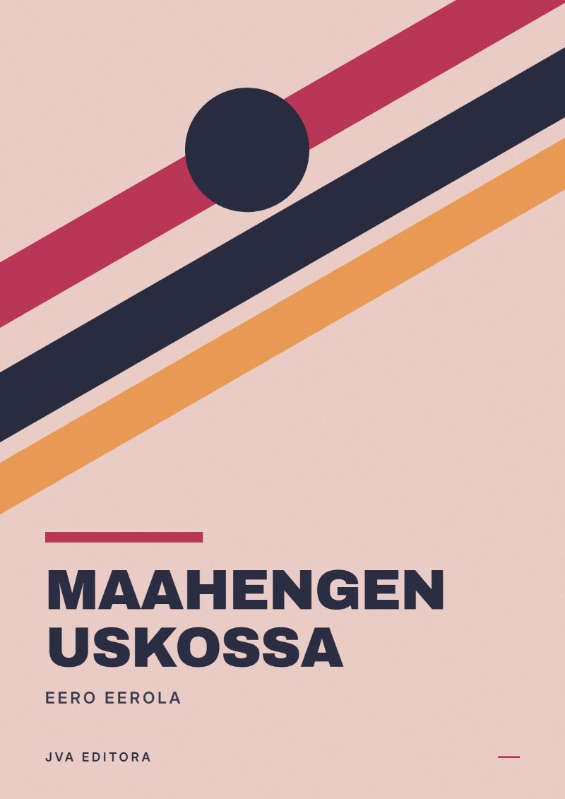 Copertina di Maahengen uskossa