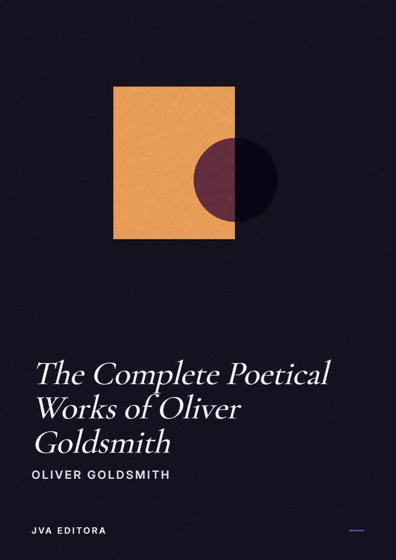 Couverture de The Complete Poetical Works of Oliver Goldsmith