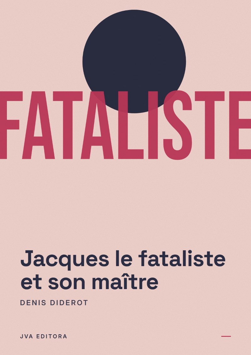 Capa de Jacques le fataliste et son maître