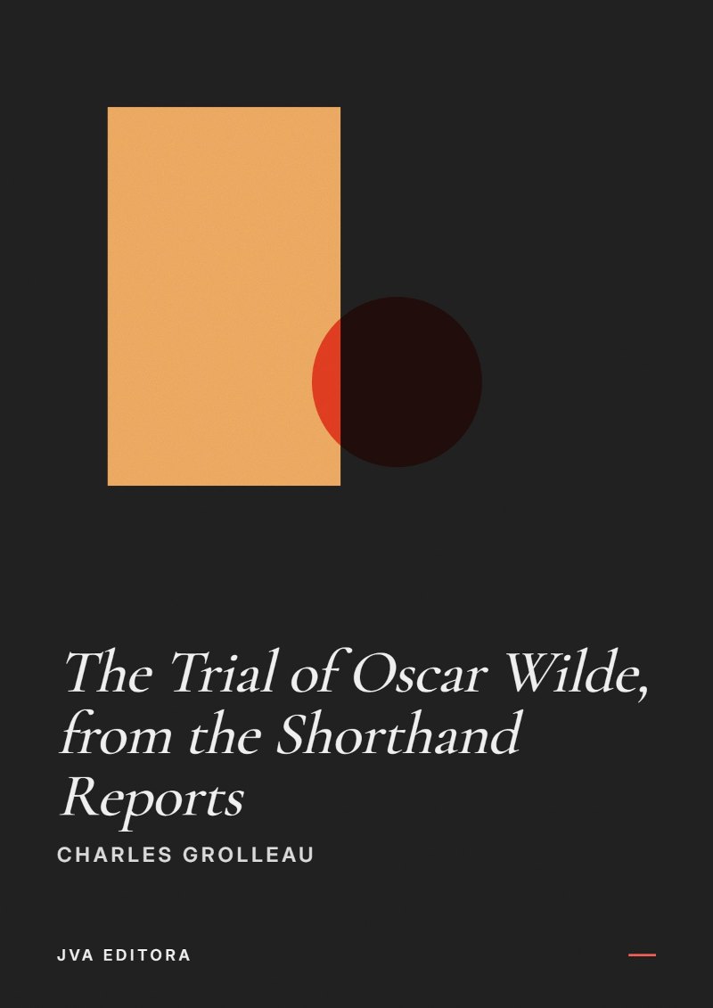 Εξώφυλλο του The Trial of Oscar Wilde, from the Shorthand Reports