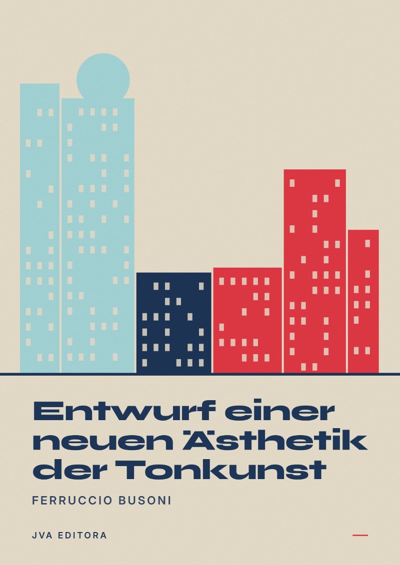 《Entwurf einer neuen Ästhetik der Tonkunst》封面