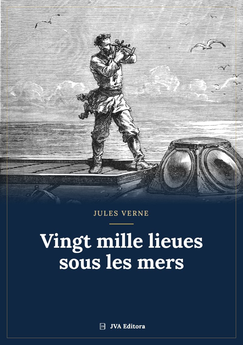 Capa de Vingt mille lieues sous les mers