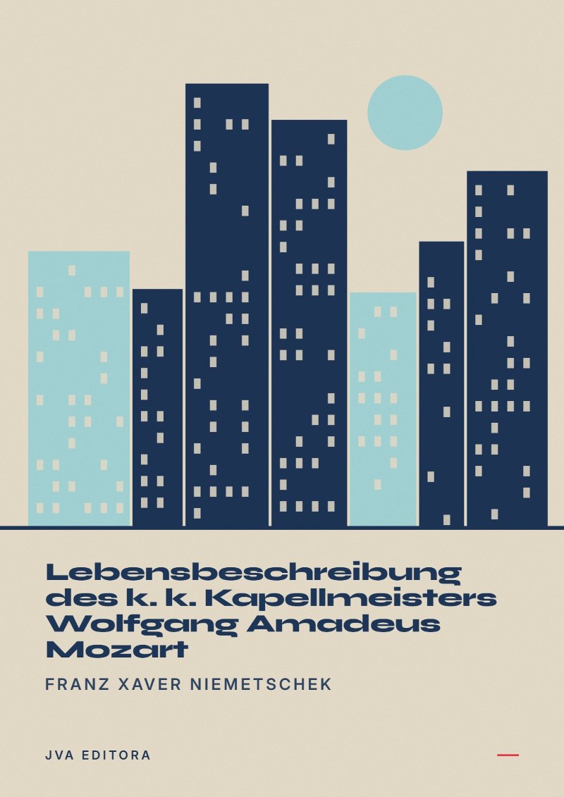 《Lebensbeschreibung des k. k. Kapellmeisters Wolfgang Amadeus Mozart》封面