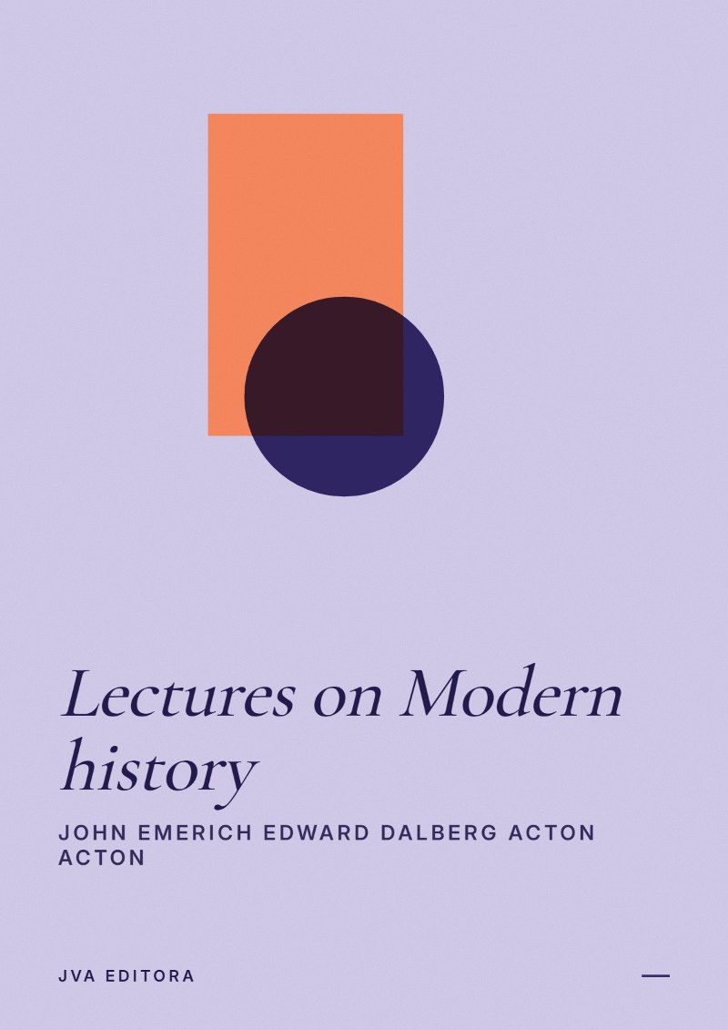 Portada de Lectures on Modern history