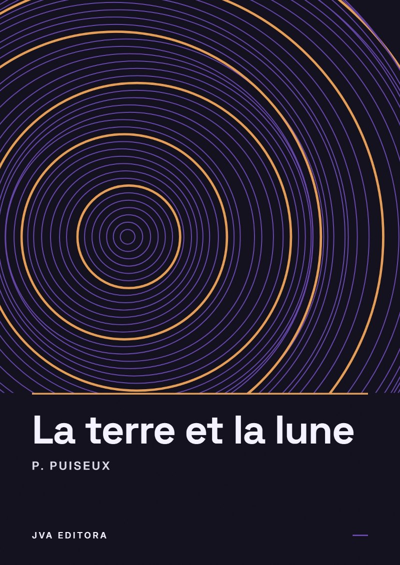 Portada de La terre et la lune