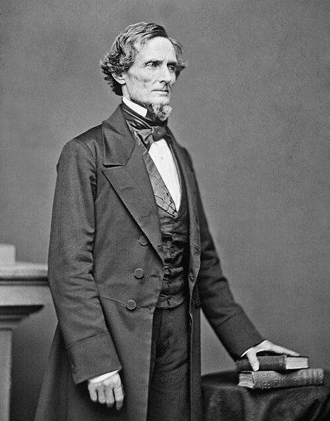 Porträt von Jefferson Davis