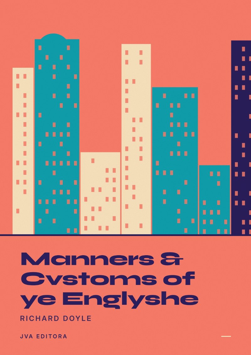Capa de Manners & Cvstoms of ye Englyshe