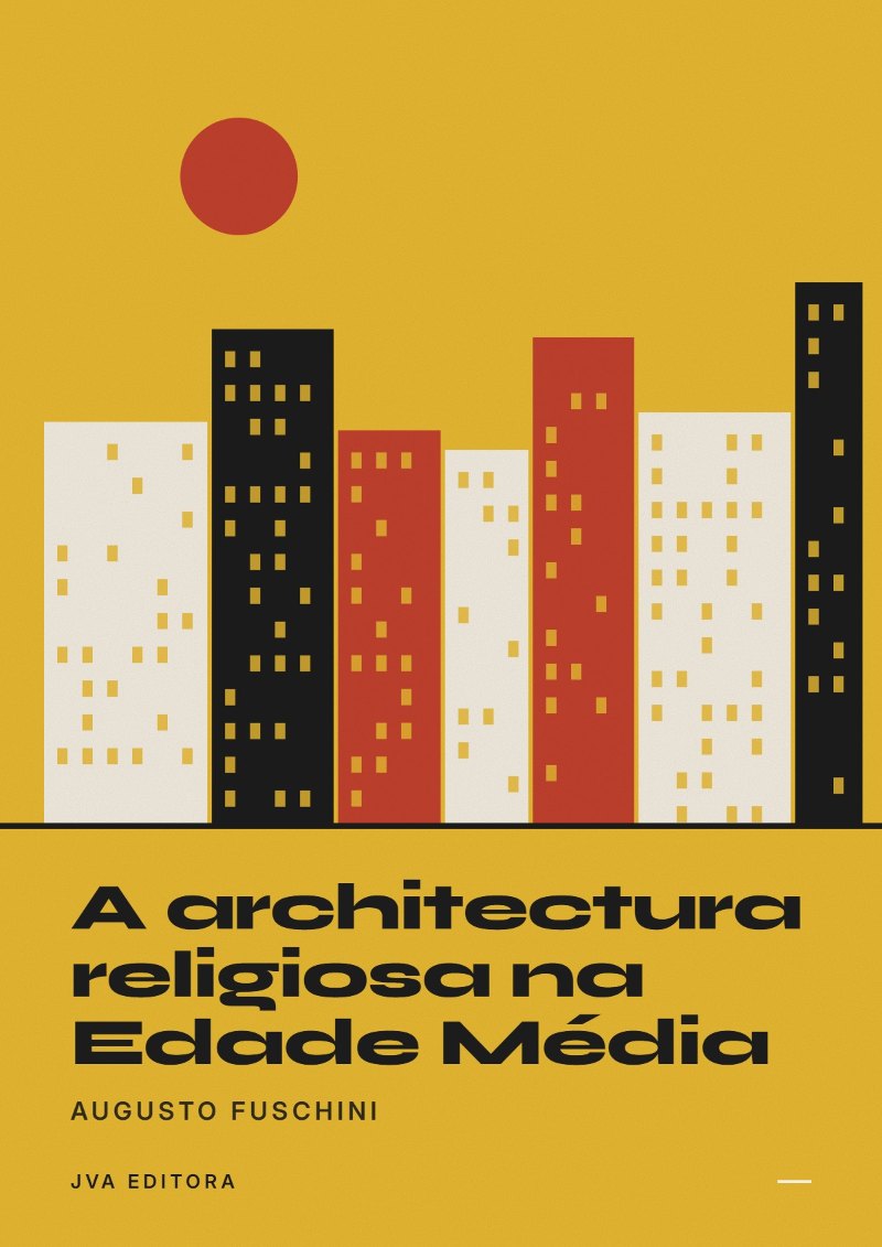 Capa de A architectura religiosa na Edade Média