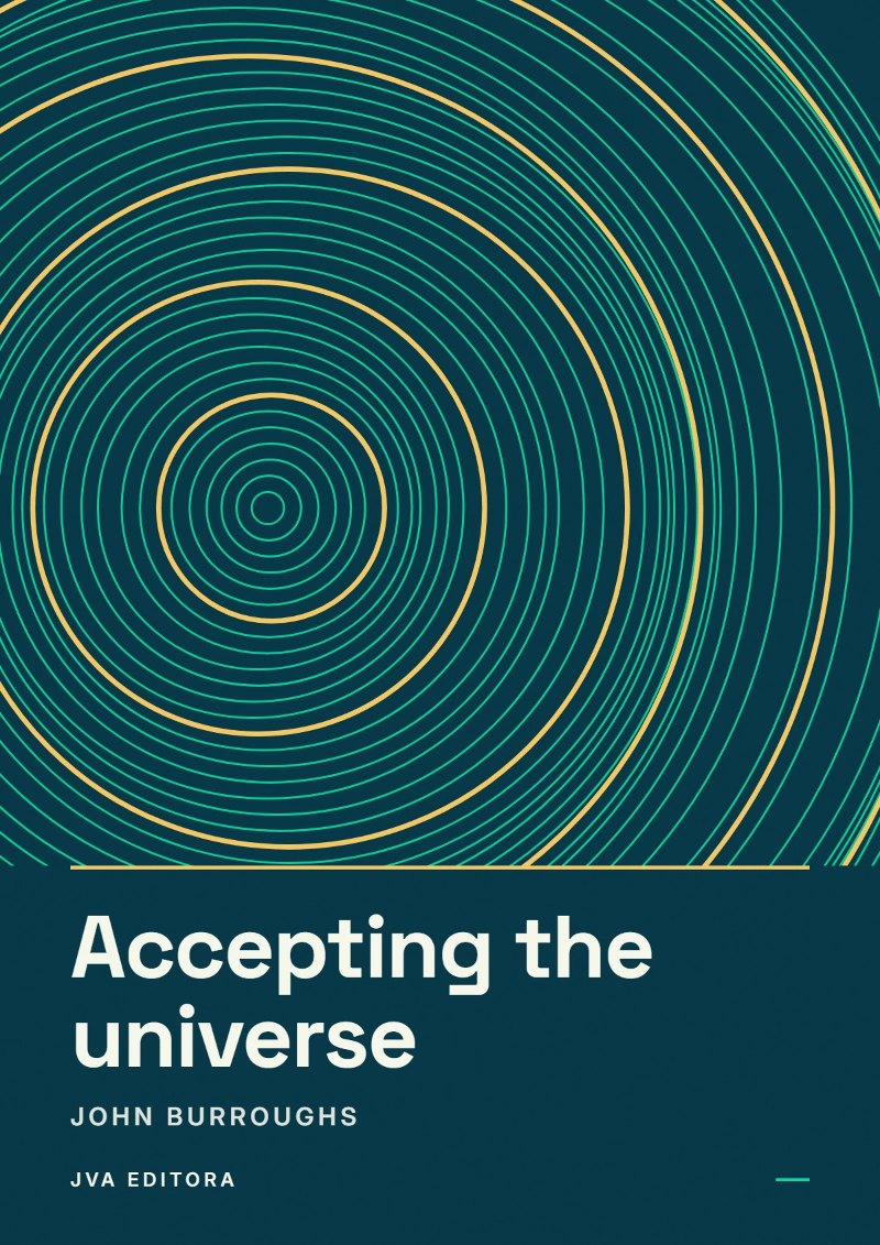 Cover of Accepting the universe