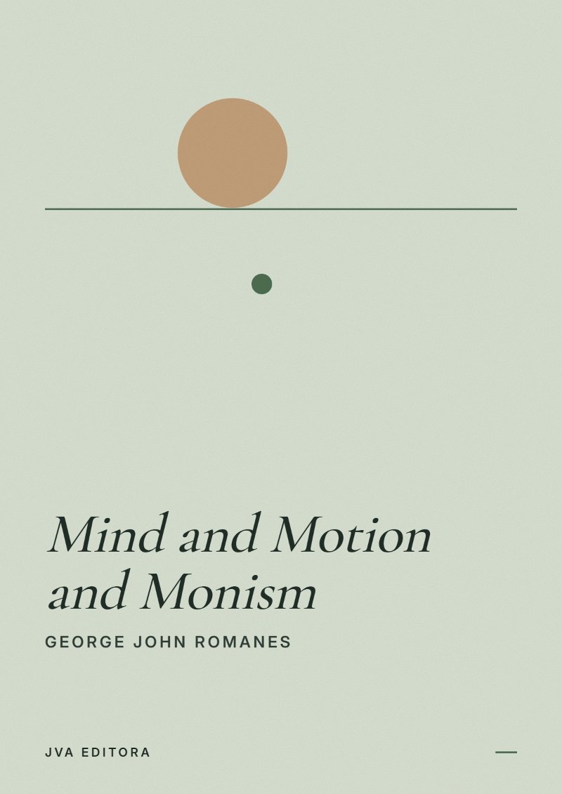 Cover of Mind and Motion and Monism