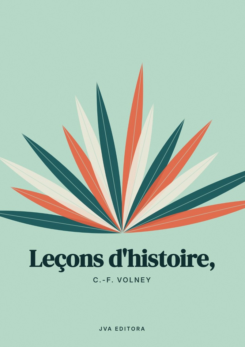 Portada de Leçons d'histoire,