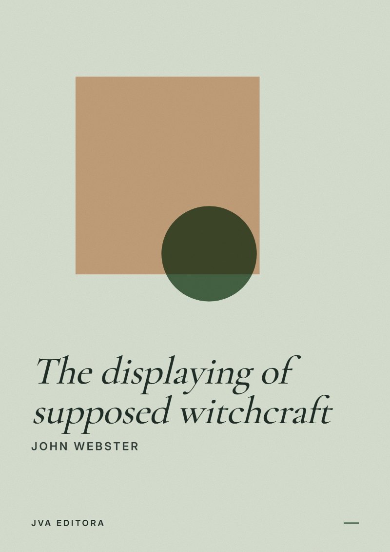 《The displaying of supposed witchcraft》封面