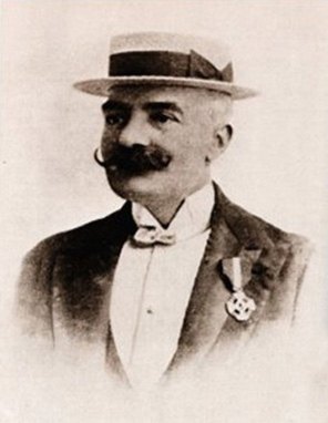 Porträt von Emilio Salgari