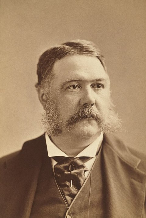 Porträt von Chester Alan Arthur