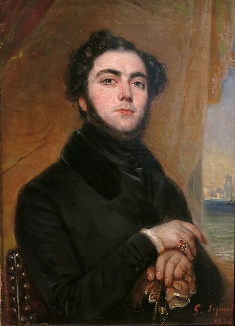 Eugène Sue的肖像