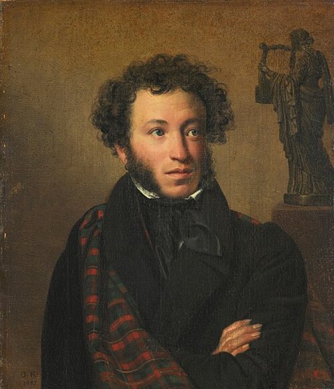 Retrato de Aleksandr Sergeevich Pushkin