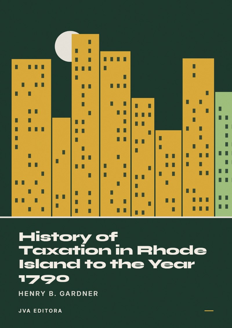 Cover von History of Taxation in Rhode Island to the Year 1790