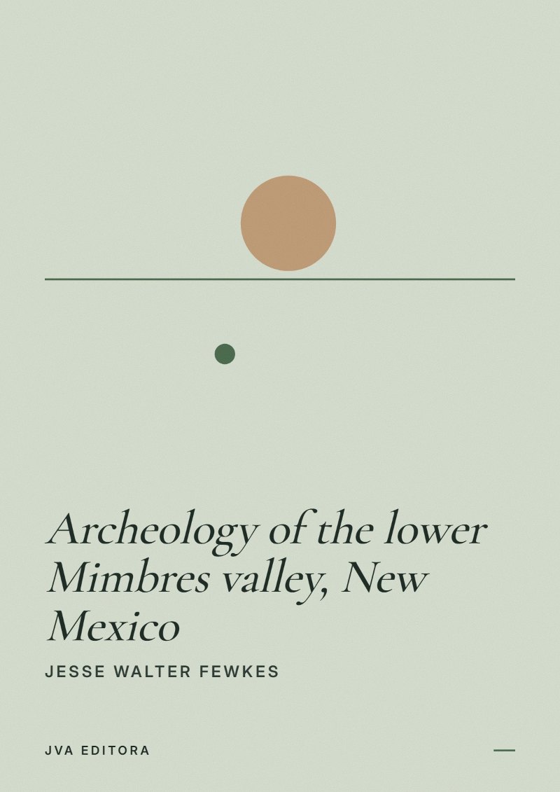 Capa de Archeology of the lower Mimbres valley, New Mexico