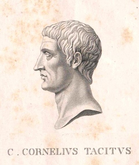 Retrato de Cornelius Tacitus
