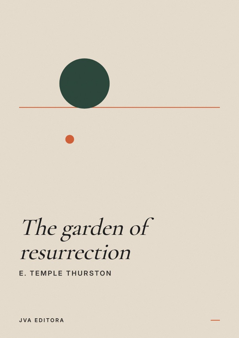Εξώφυλλο του The garden of resurrection