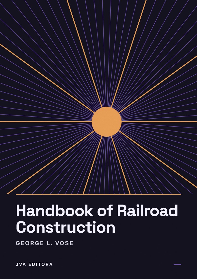 Εξώφυλλο του Handbook of Railroad Construction