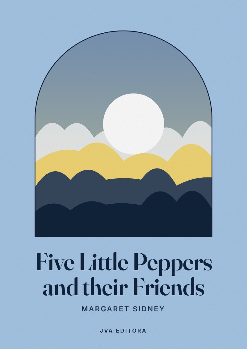 Capa de Five Little Peppers and their Friends