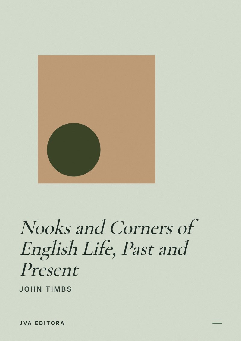 Capa de Nooks and Corners of English Life, Past and Present