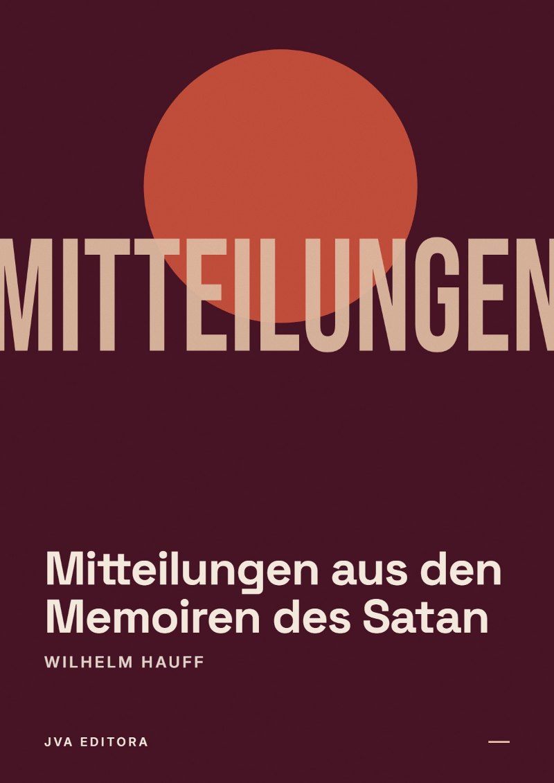 Couverture de Mitteilungen aus den Memoiren des Satan