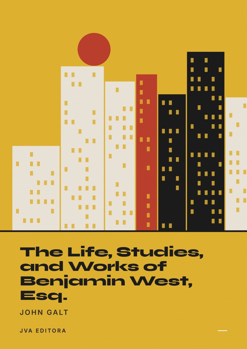 Portada de The Life, Studies, and Works of Benjamin West, Esq.