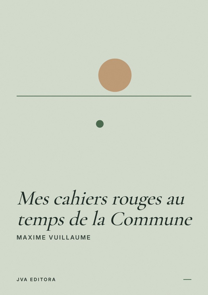 Cover of Mes cahiers rouges au temps de la Commune